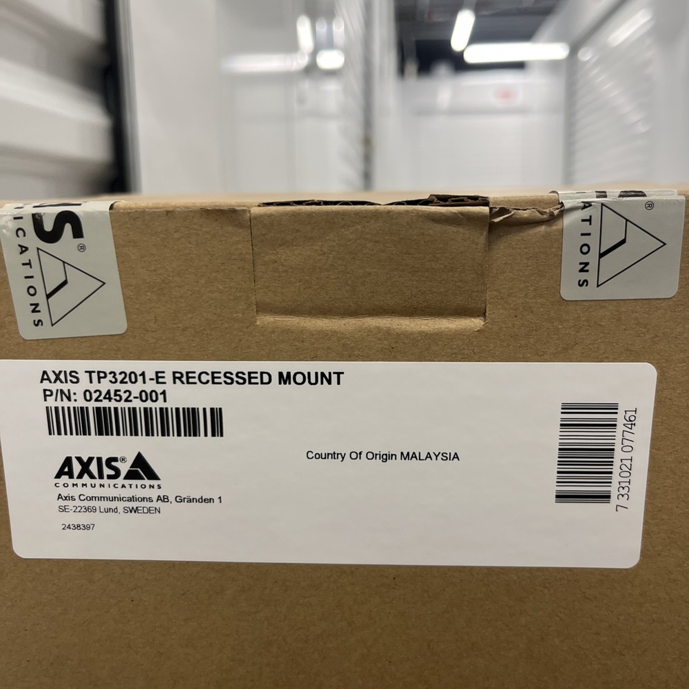 Axis TP3201-E Recessed Mount 02452-001
