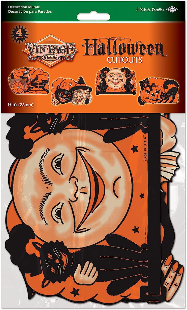 Halloween Cutouts 9"