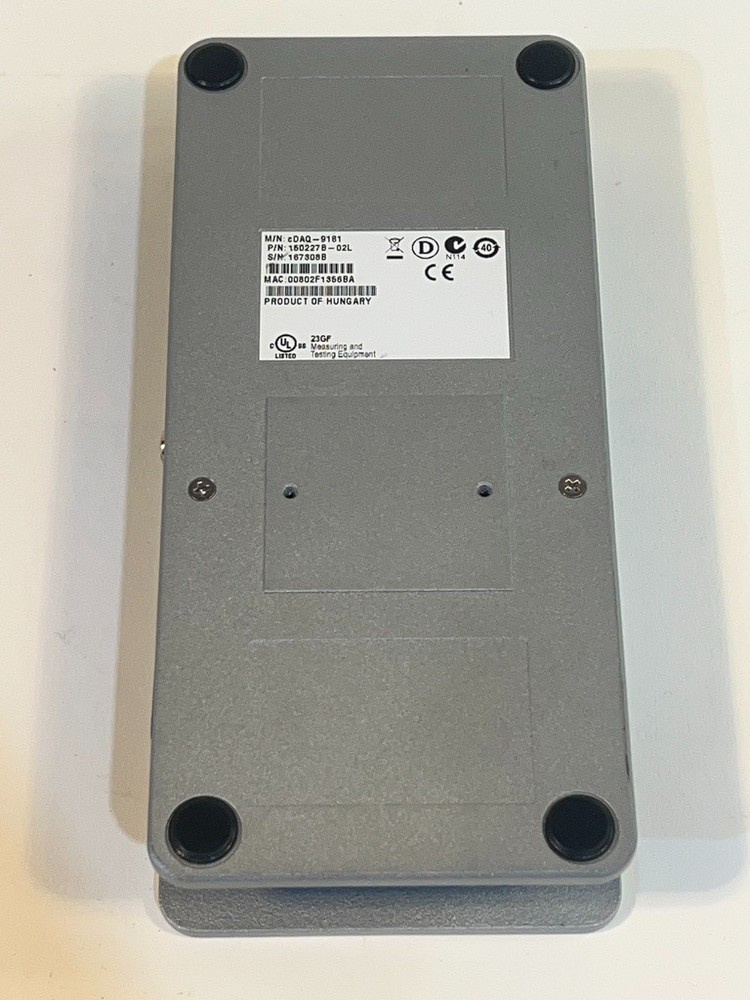 National Instruments CompactDAQ cDAQ-9181 Chassis and NI 9205 with DSUB Module