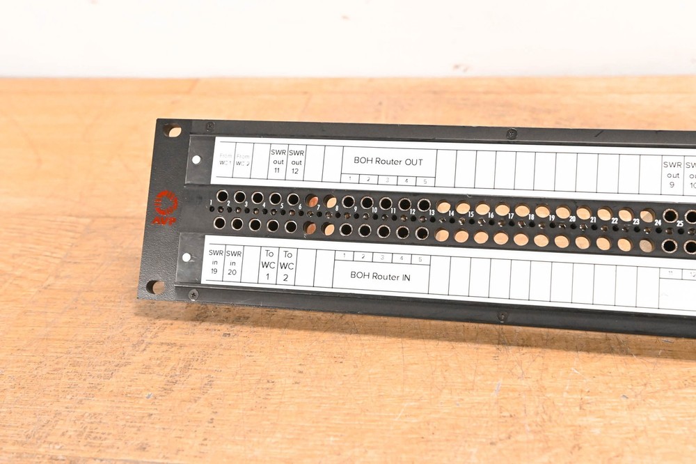 AVP 2RU 96-Point TT Bantam Patchbay w/ KMN75 & KM75 Modules CG01WE7