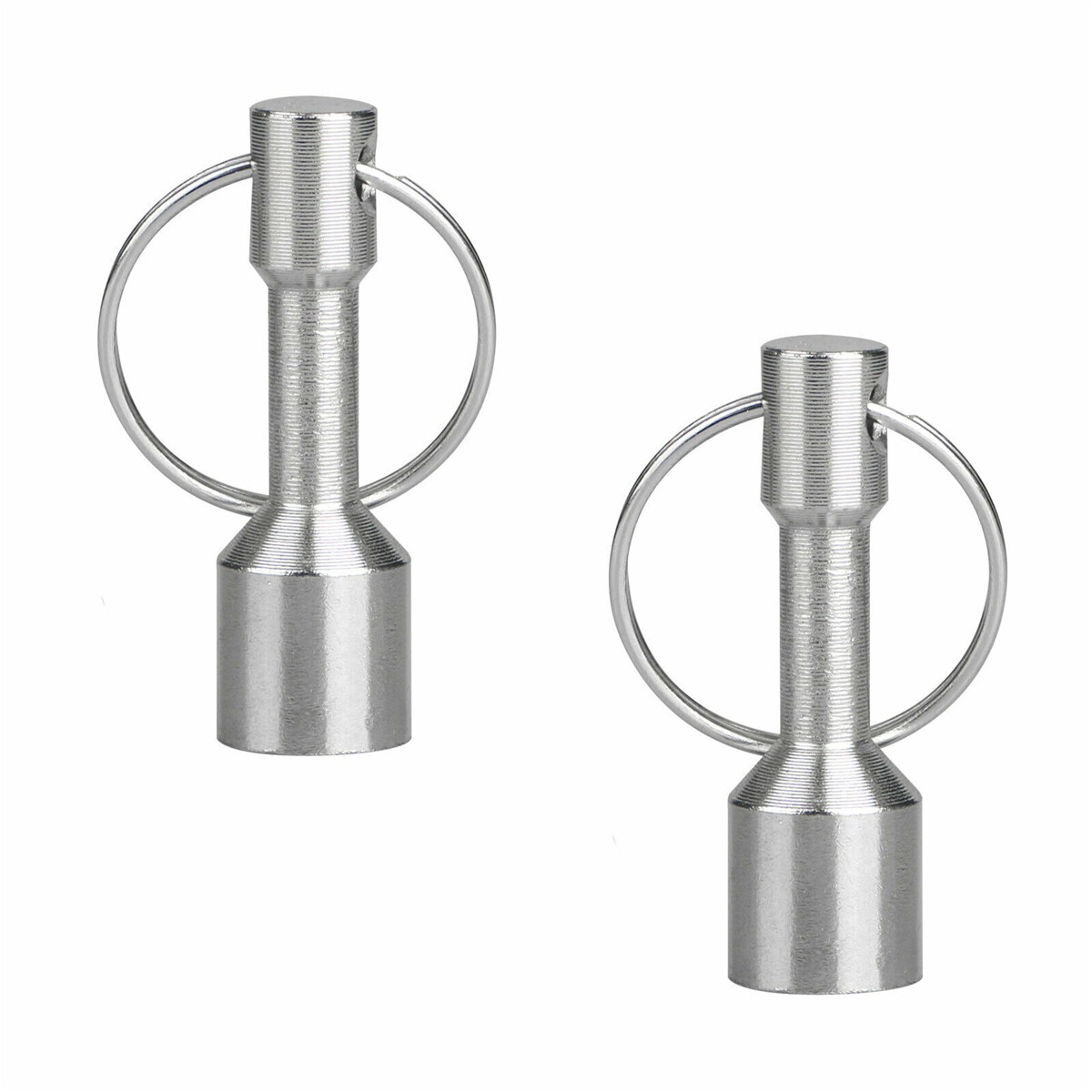 Test Magnet Keychain Bulk Pack 10 Pcs Scrap Metal Recycling 22 lbs 10 kg Strong