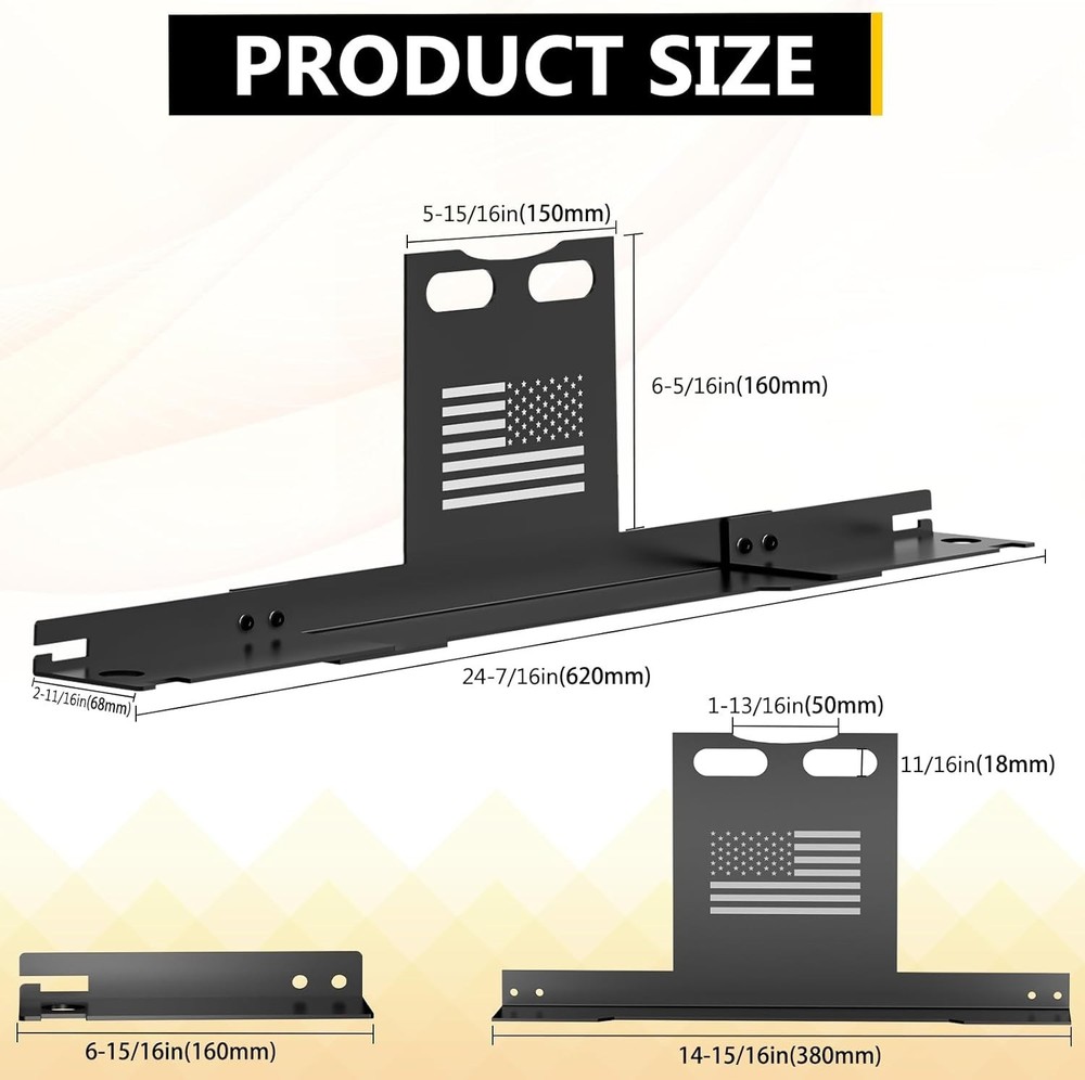 Wheel Alignment Tool Heavy Duty Toe Alignment Plates, No Caliper Removal Need...