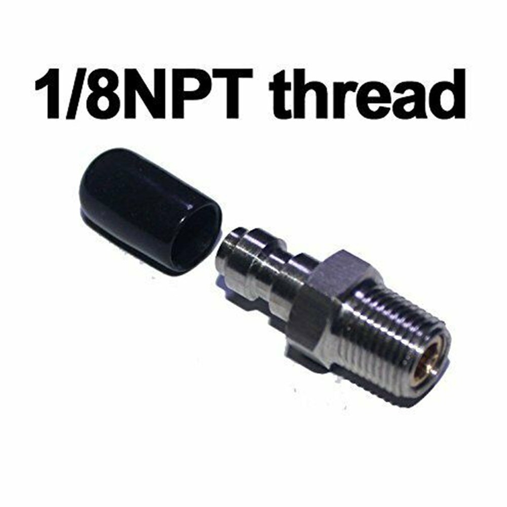 1/8\" NPT Male Thread Fitting ForPCP Quick Head Connection Adapter