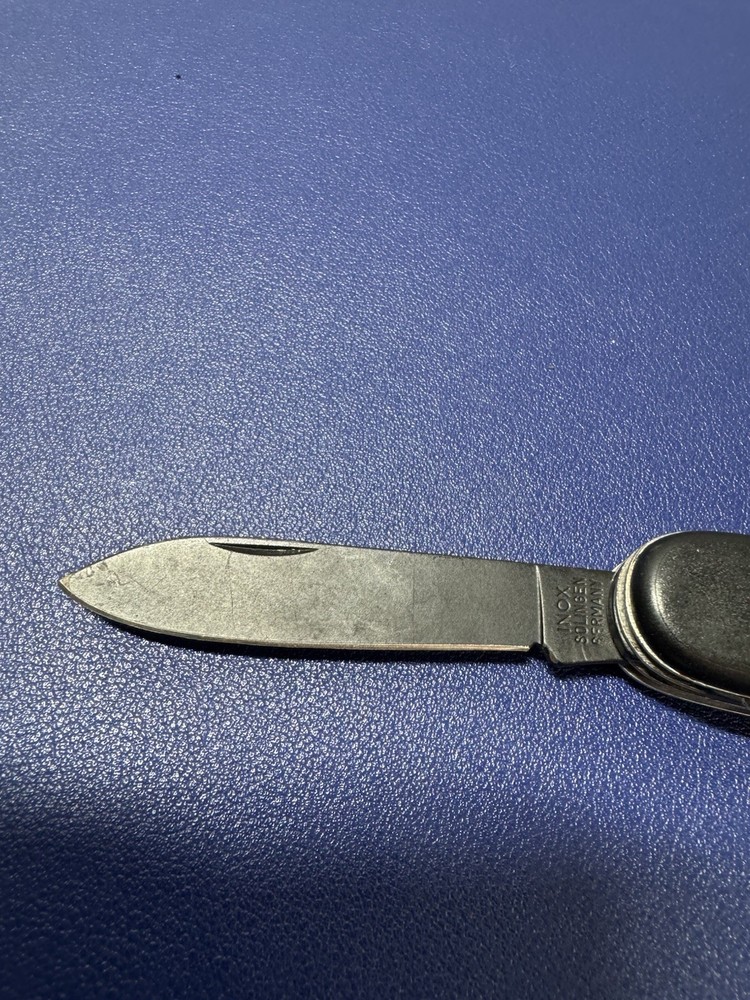 Inox Rostfrei Knife Solingen Germany Black Multitool