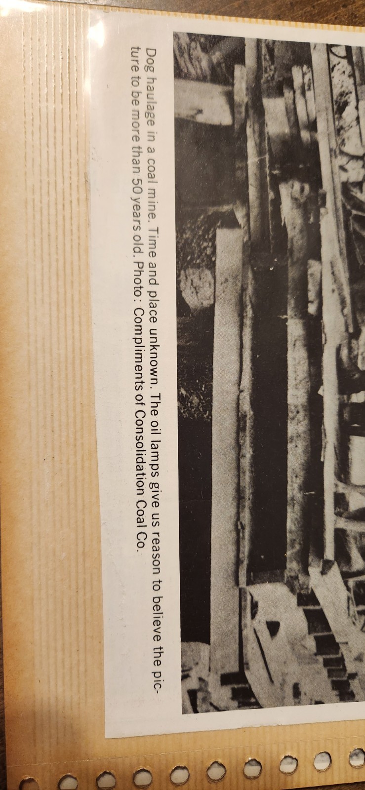 Three Vintage Black And White Copies Of Photographs Depicting Coal Haulage