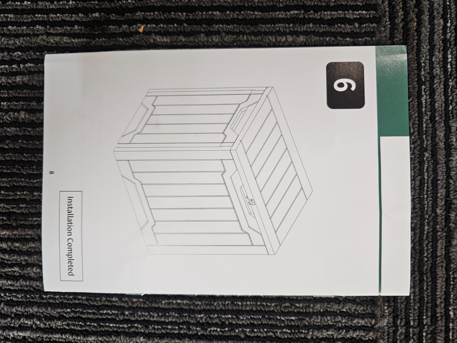 120 Gallon Outdoor Storage Deck Box Large Resin Patio Storage FTPLDB-0175