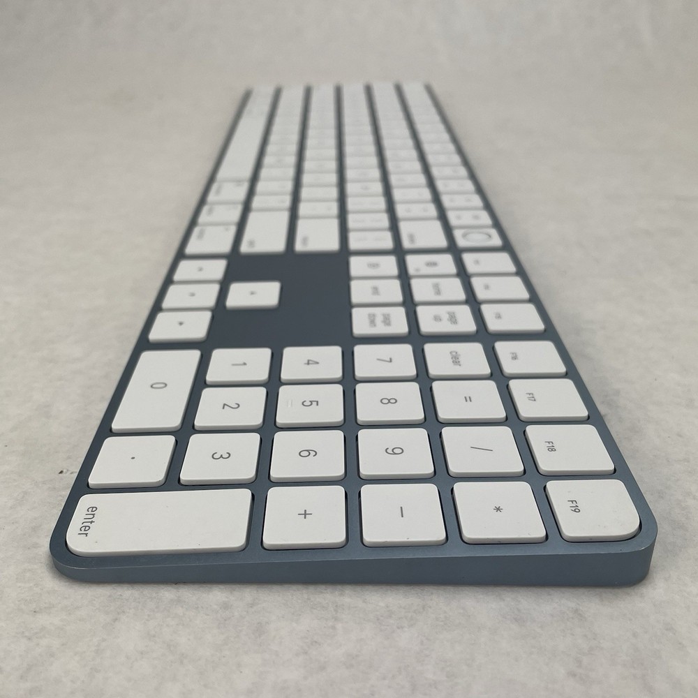 Apple Magic Keyboard A2520 Touch ID Numeric Keypad Blue
