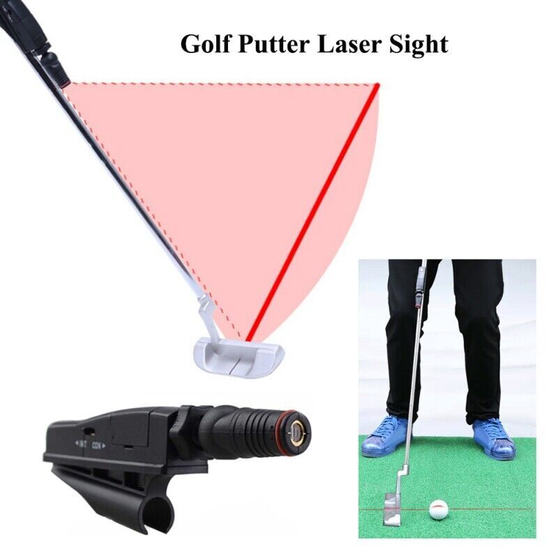 USA Aim Line Sight Laser Golf Corrector Putting Pointer Improve Training Putter