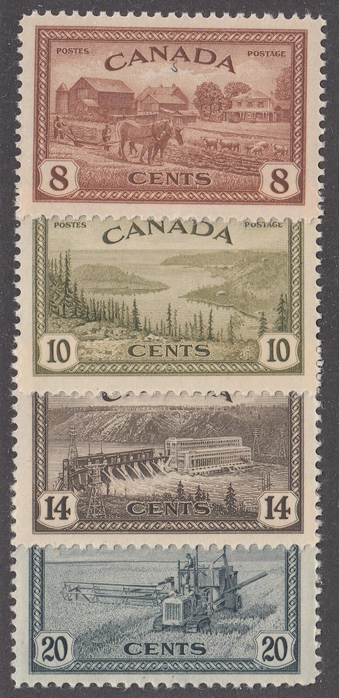 Canada #268-271 Mint