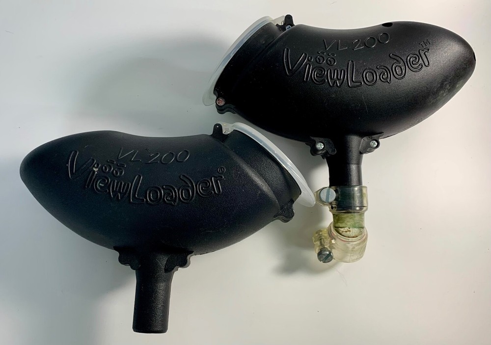 (2) VL 200 ViewLoader Paintball Loader Hopper Feeder