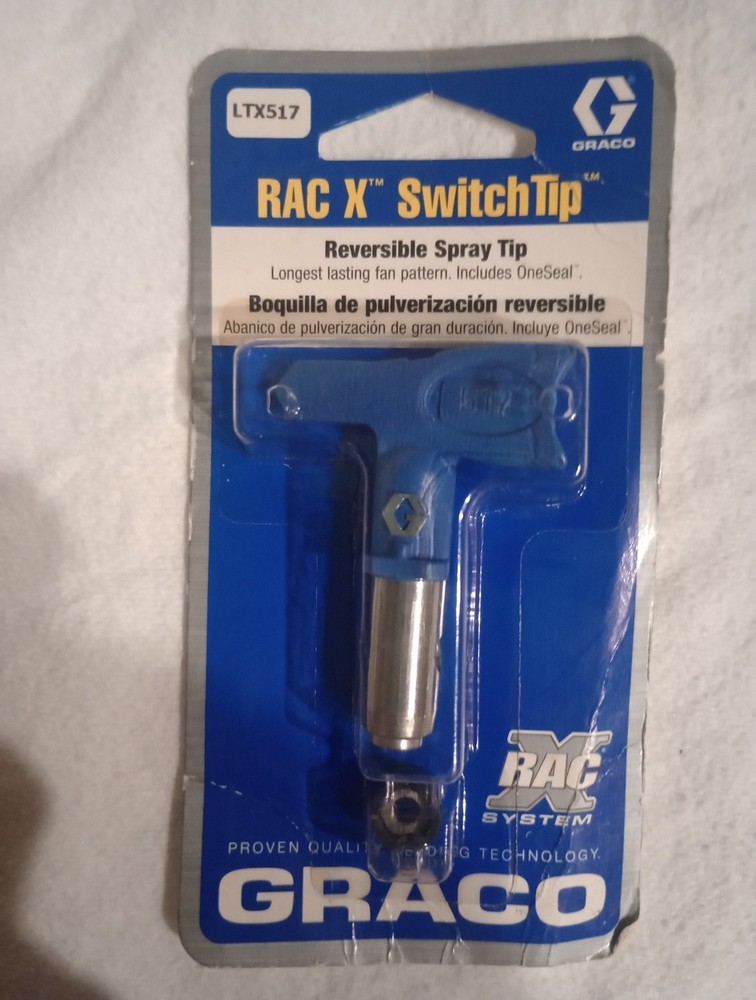Graco Rac X Switch Tip Reversible Spray Tip Ltx-517