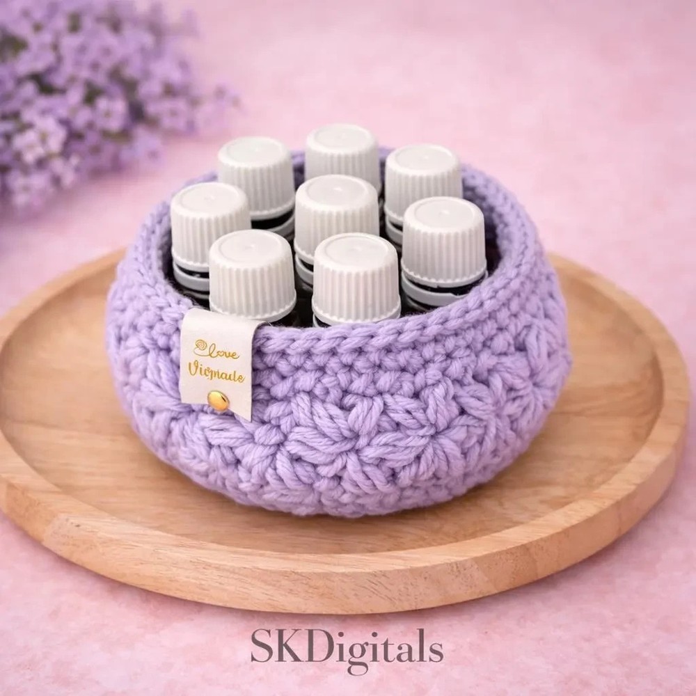 Crochet face scrubbies pattern|crochet basket pattern|Video tutorial face scrubi