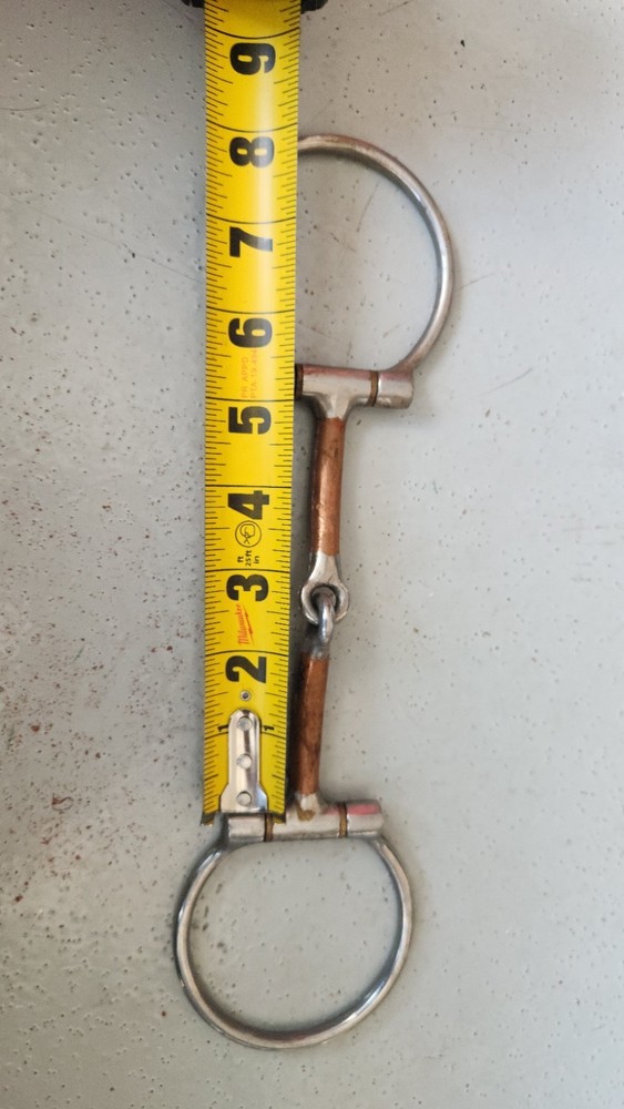 Copper Inlay D Ring Bit Unbranded