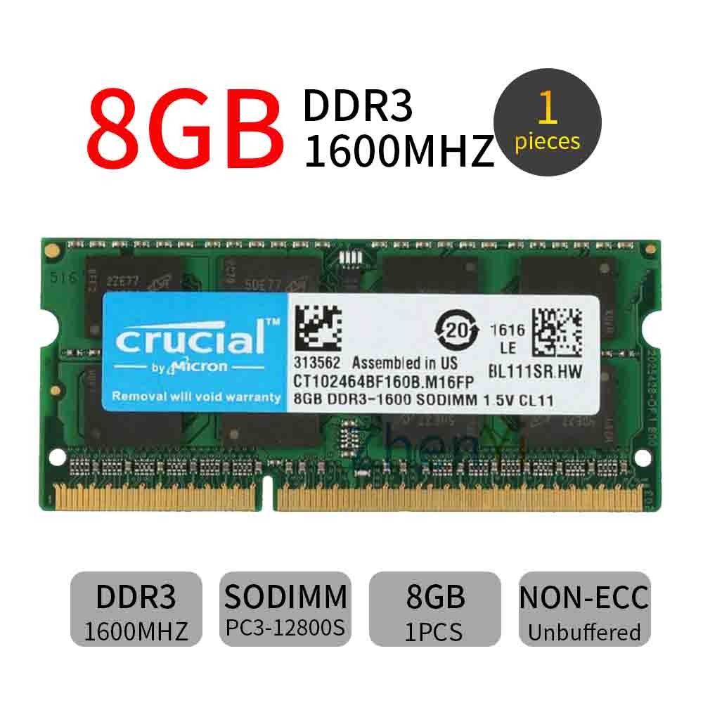 8GB Module (1X8GB) Ram Memory For Apple Macbook Pro "Core I5" 2.5 13" Mid-2012