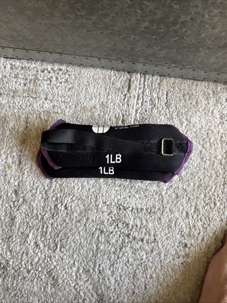 Warrior Ankle Weights 1lb Each Hook And Loop Straps