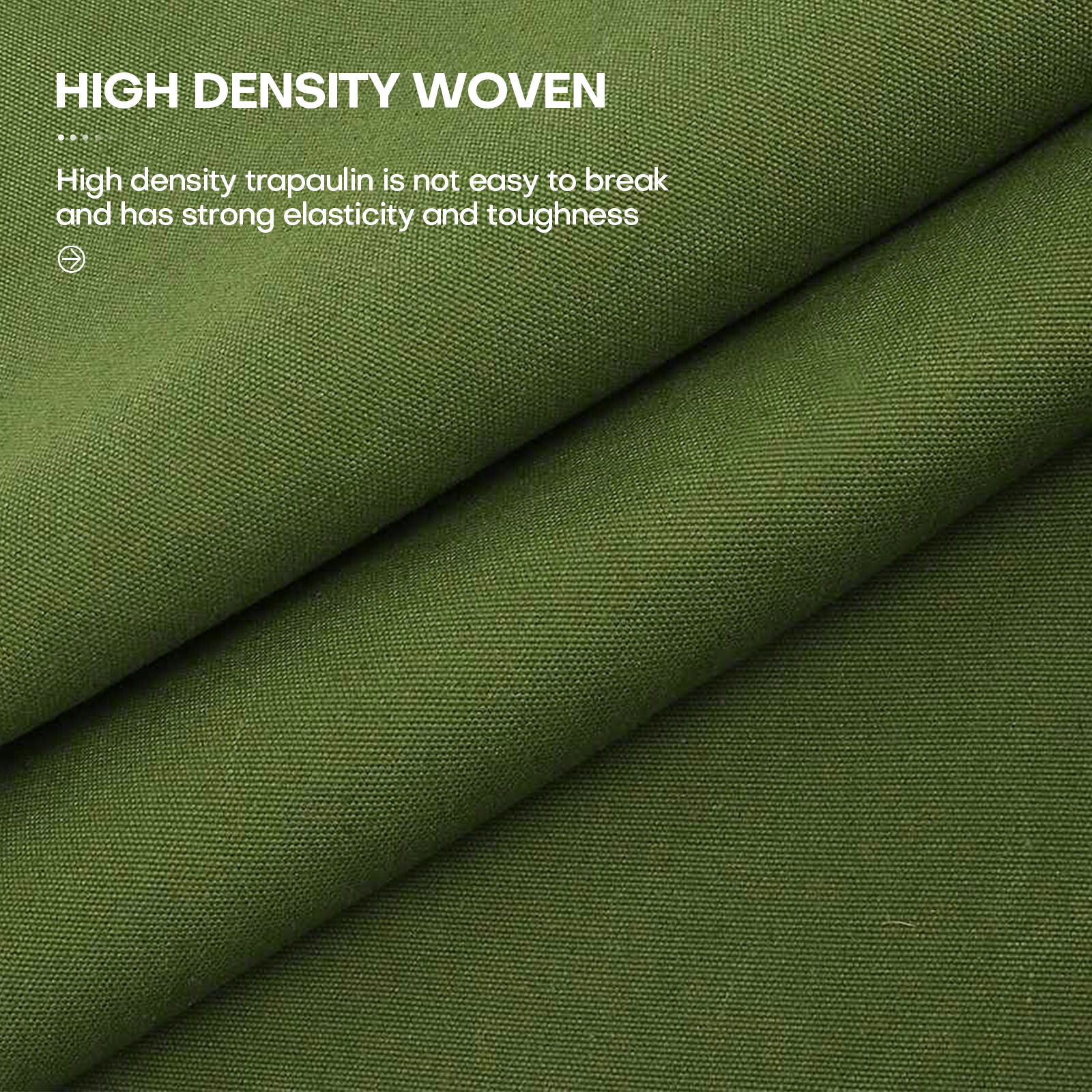 Heavy Duty Canvas Tarps Shelter w Grommet Tarpaulin Cover Canopy Water-Resistant