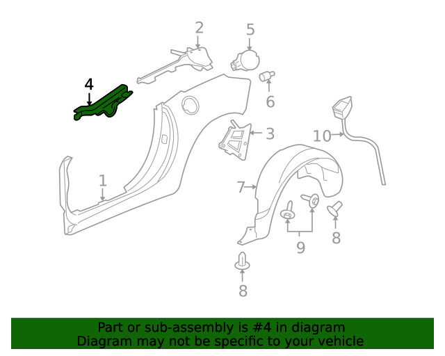 Genuine GM Bracket 25938076