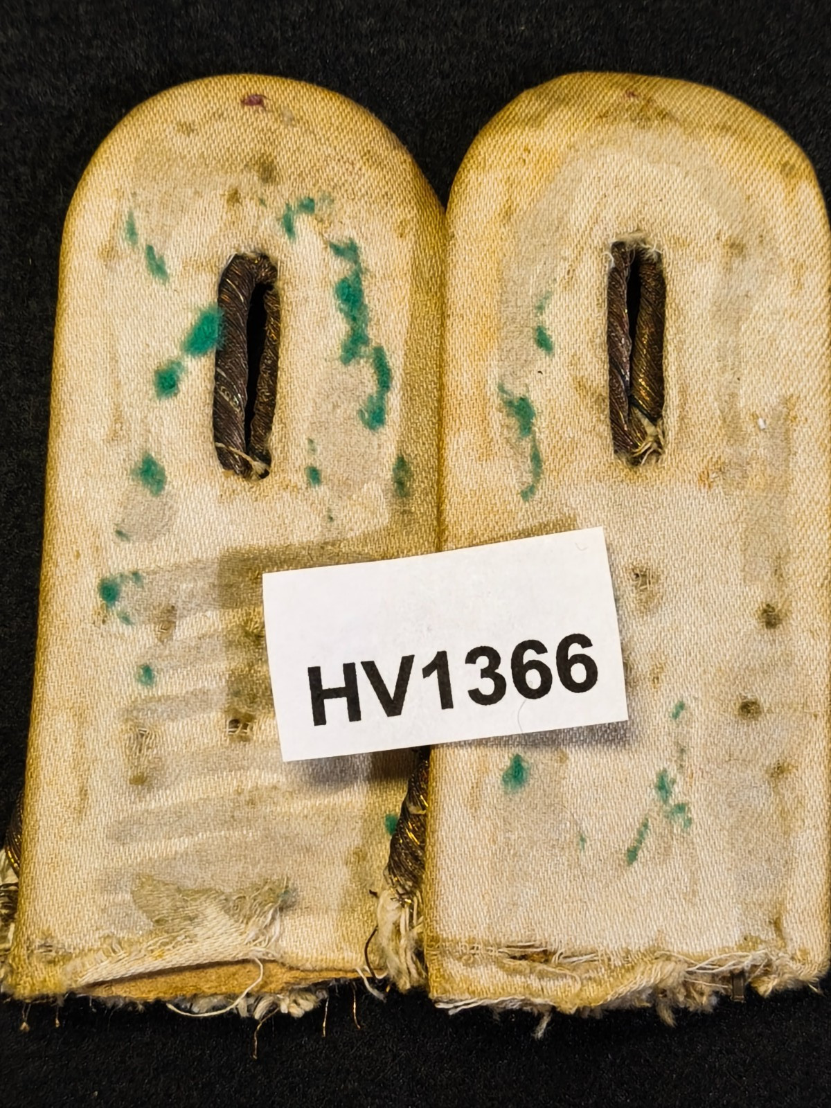 Original WW1 German Imperial Army Officer Infantry Epaulette Shoulder Boards