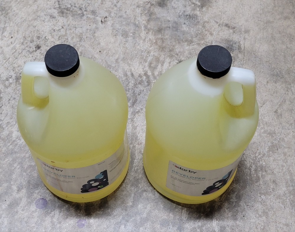 Darby 952118 Automatic Processing Solutions for Roller Type Developer Gallon x2