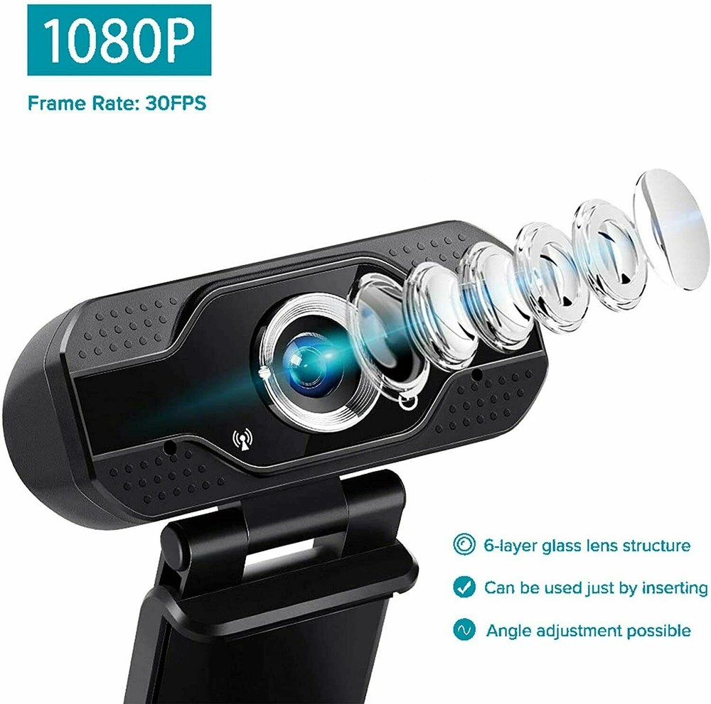 1080P Webcam Video Game Working Streaming Microphone Web Camera For PC Computer