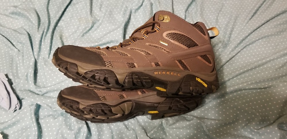 merrell moab 2 mid hiking boots gortex waterproof Sz 12