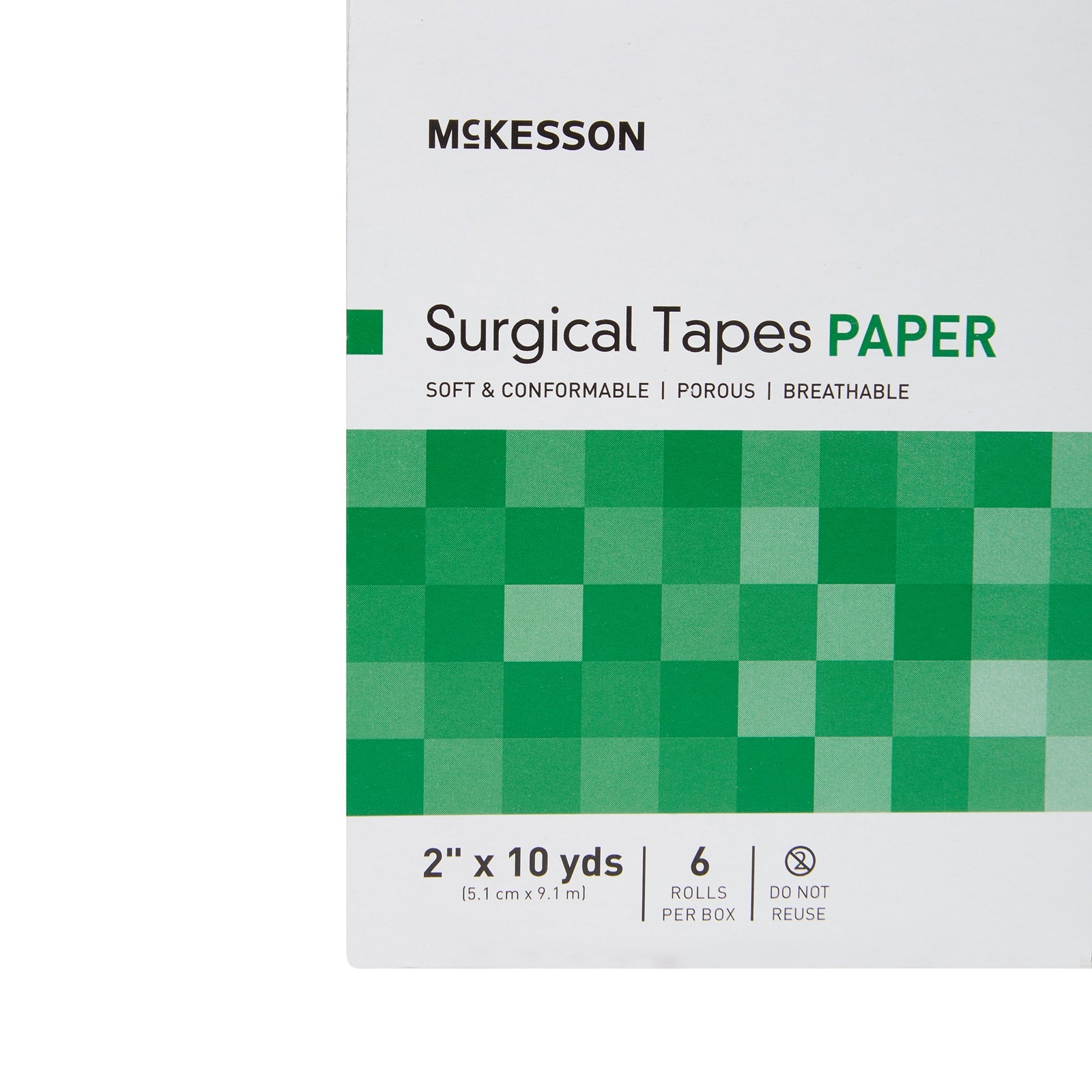 McKesson Medical Surgical Hypoallergenic Tape 2" X 10 Yds. 16-473201 6 Rolls