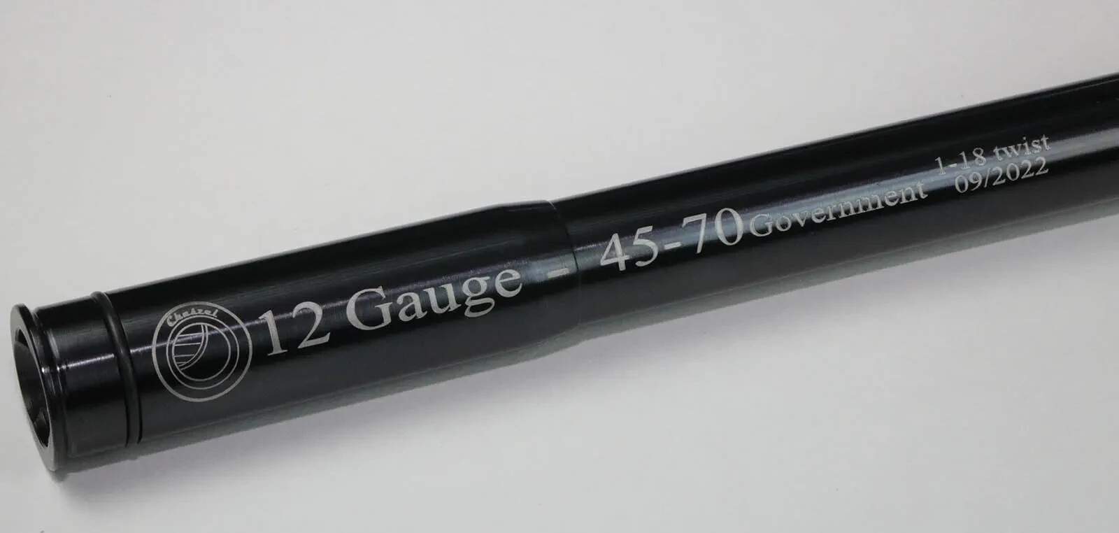 12 Gauge to 45-70 Shotgun Adapter - Chamber Reducer 18" Long