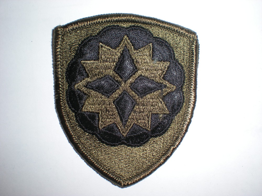 US ARMY SPECIAL AMMUNTION SUPPORT COMMAND PATCH - SUBDUED - BDU