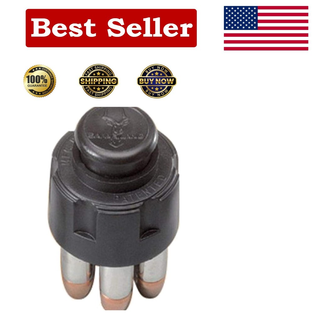 Durable Ambidextrous Speedloader for Medium Frame Revolvers - Lightweight Design