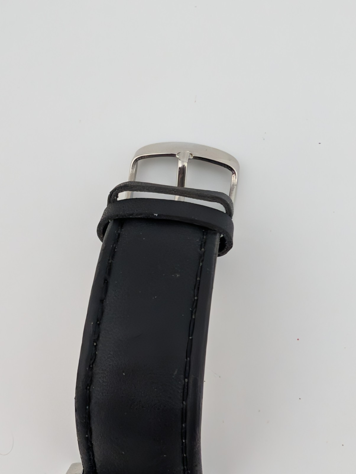 Seneca Allegany Casino Watch 2004-2014 Men Black Leather Band- New Battery