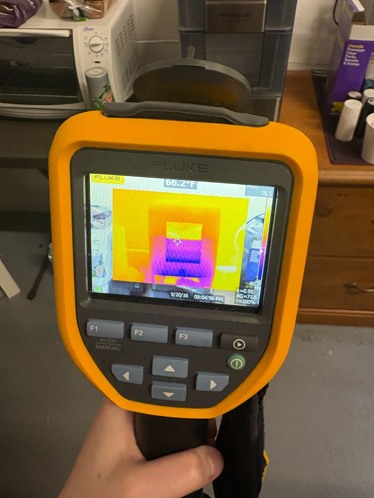 FLUKE TiS75 Thermal Imager w Soft-Sided Case and Accessories - EUC