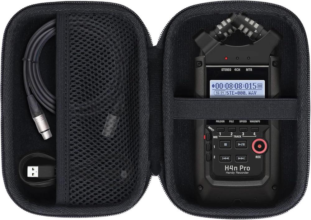 Storage Case Compatible with Zoom H4n Pro 4-Track Portable Recorder