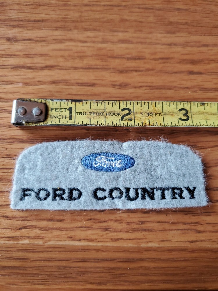 Ford Country Patch  Iron-On Patch, 3" p4