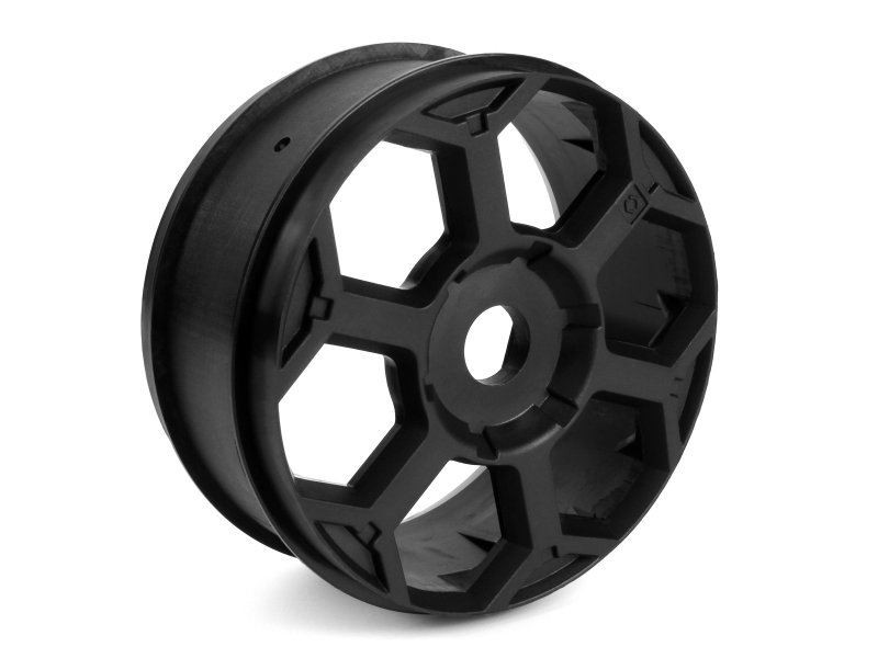 HPI Racing - Hexcode 1/8 Buggy Wheels, Black (2pcs)