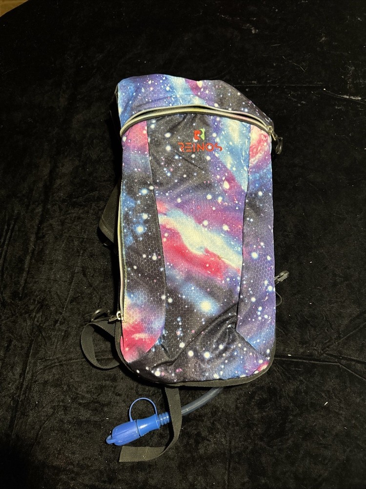 REINOS Hydration Pack Backpack galaxy print￼