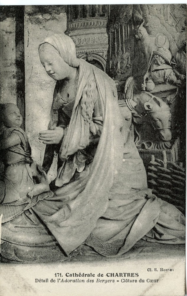 FRANCE - CATHEDRALE  DE  CHARTRES - PC112