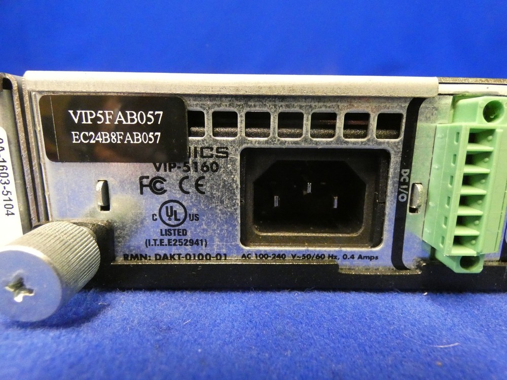 Daktronics VIP-5160 Video Image Processor QTY 2 In Rackmount