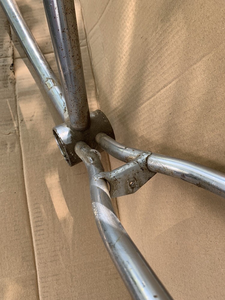 Vintage Sears / Murray Spaceliner Chrome Plated Bicycle Frame