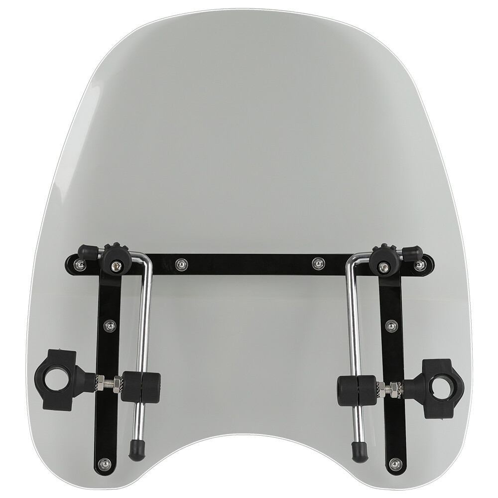 For Harley Softail Standard 7/8" 1" Handlebar Light Smoke Windshield Windscreen