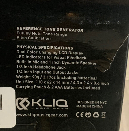 Digital Tuner Metronome