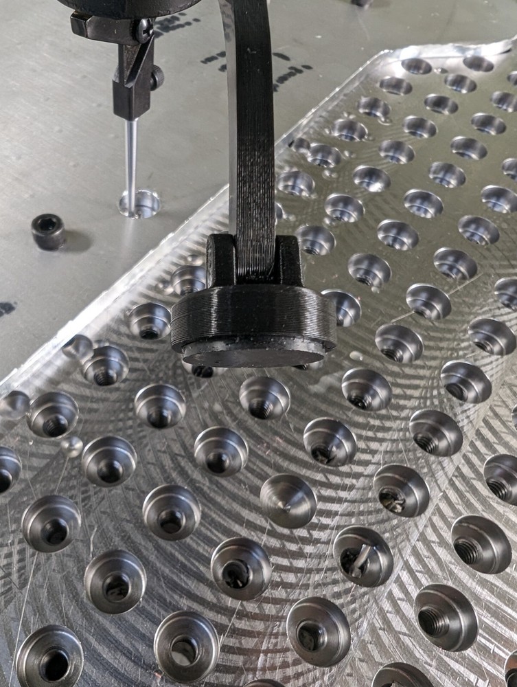 Adjustable, Magnetic Foot Co-Ax Indicator Retaining Arm. Fits Blake indicators