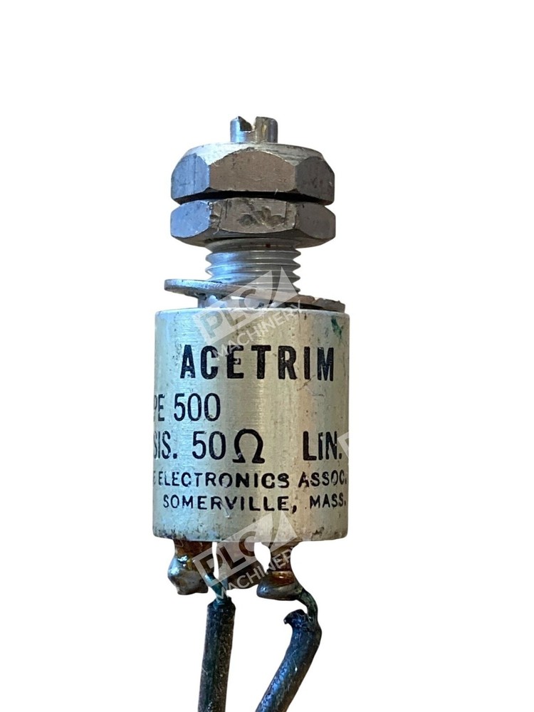 Ace Electronics ACETRIM Type 500 50Ω Linear Potentiometer