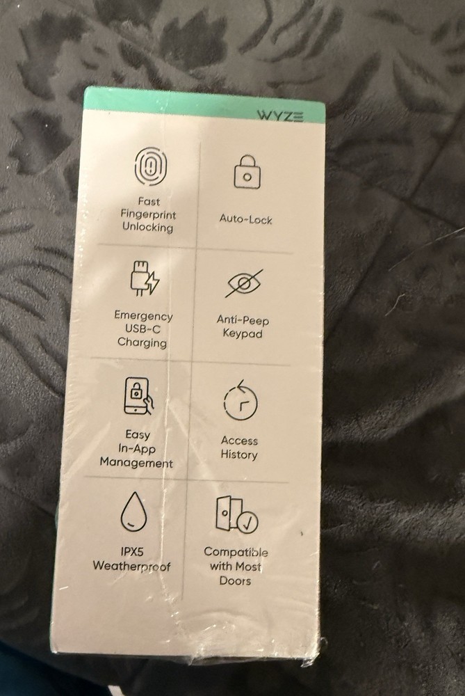 Wyze Lock Bolt Smart Lock and Keypad System