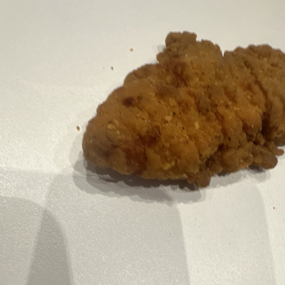 Ultra rare arrow head shaped chicken tender￼