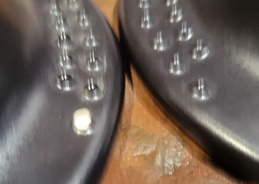 [2] Two Small APPOLIA Roasting Baking Individual Casseroles Black 8 Oz Cap.