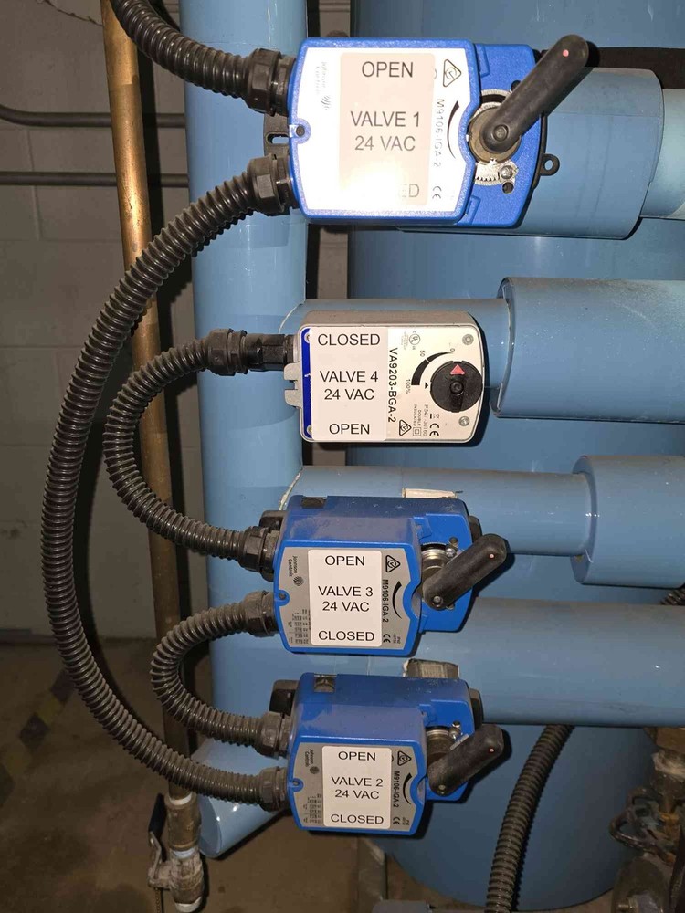 AmeriWater High Efficiency Sand Filter 460V Water Filtration Pump Controller &