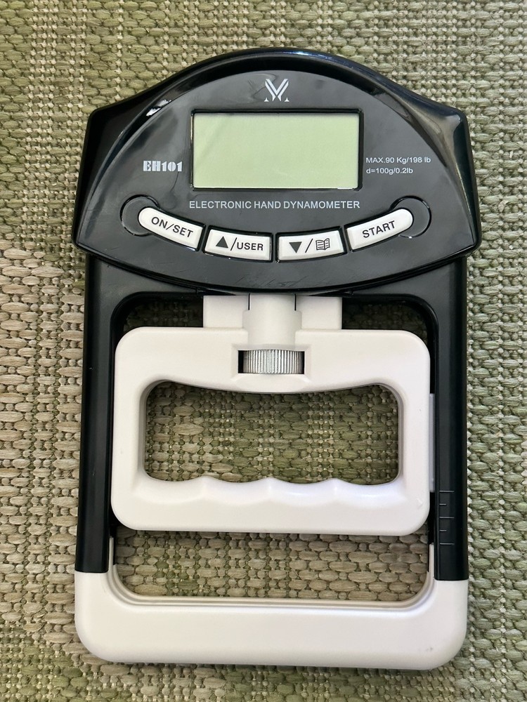 Grip Strength Tester Trainer - Electronic Hand Dynamometer/GripZilla 2 Pc