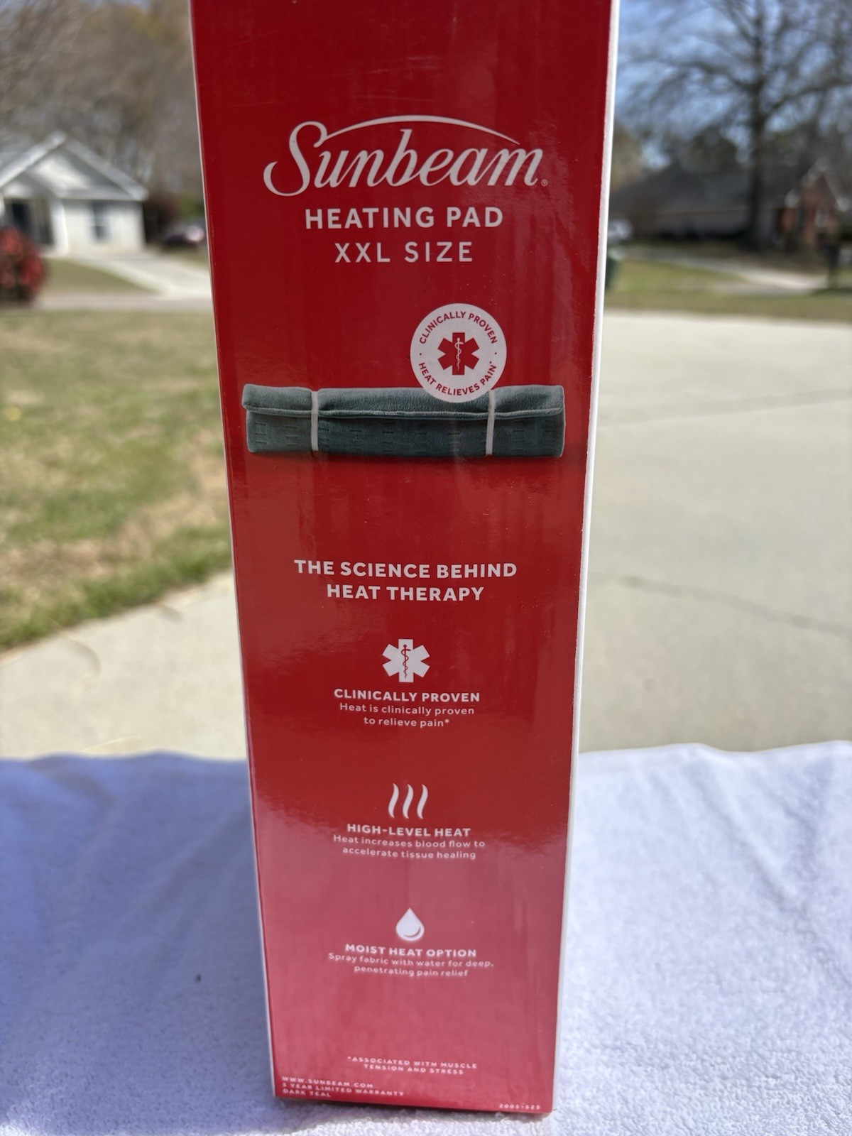 Sunbeam XXL Heating Pad - 20x24