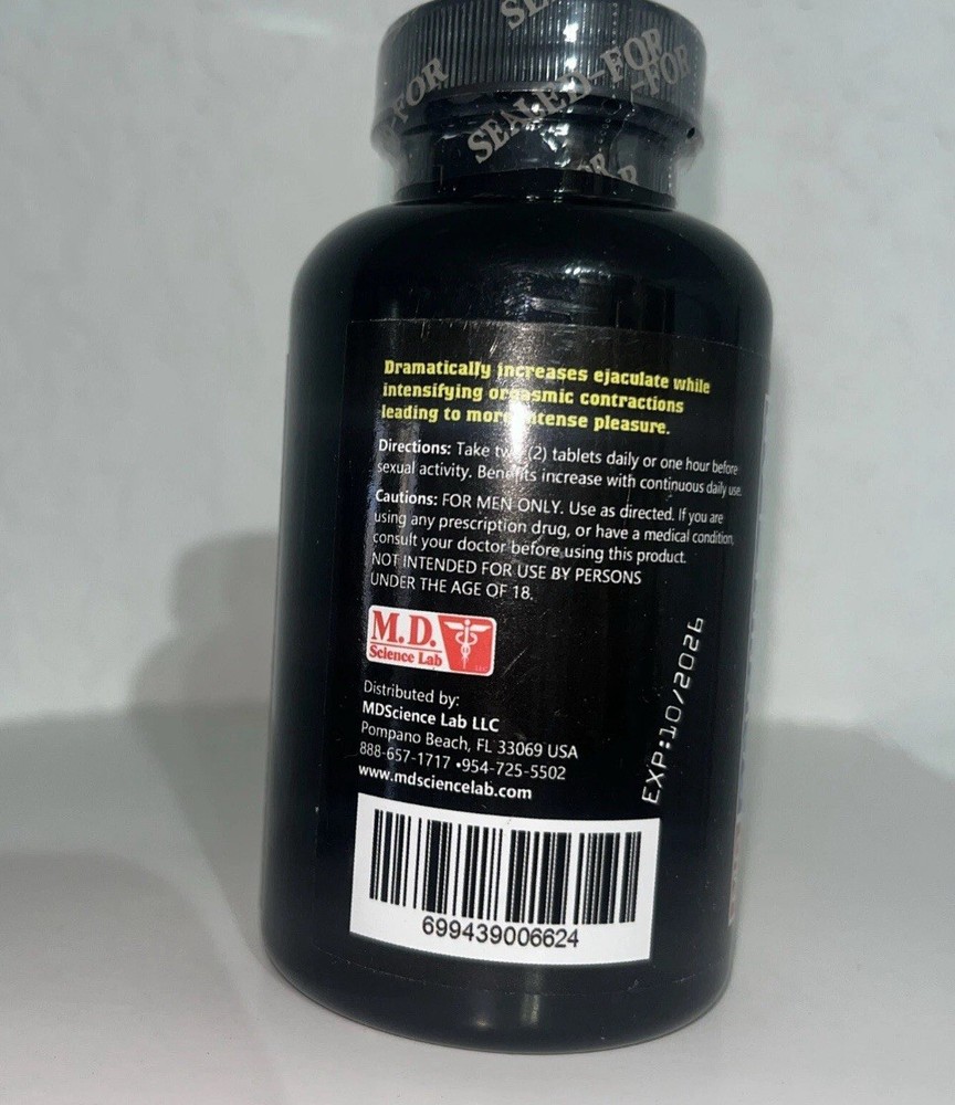 Maxload Ejaculate Volumizer for Men 120 Tablets 10/2026