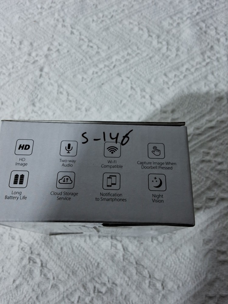 Mini Doorbell Intercom Camera Security Door Ring Smart Phone Wifi Compatible